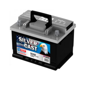 Batería Silvercast  55Amp 370 CCA C/Pestaña