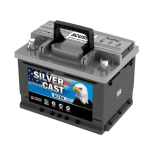 Batería Silvercast Ultra 55Amp 420 CCA C/Pestaña