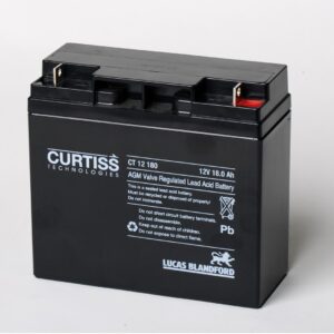 Batería Curtiss 12 V 18AH/HR T3