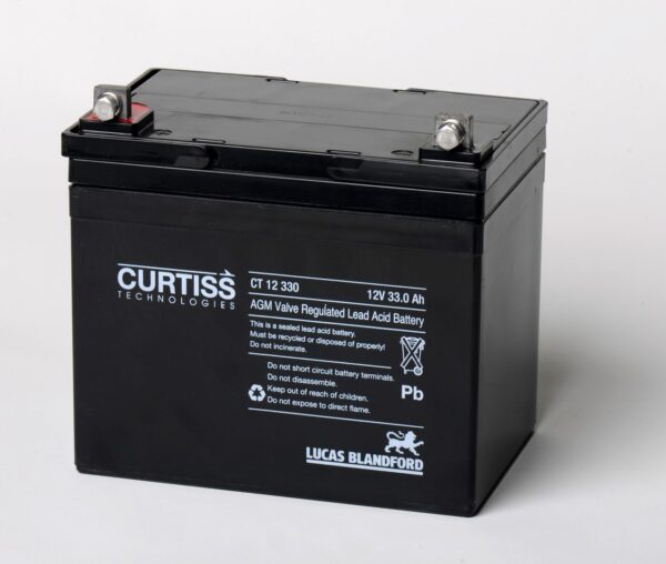 Batería Curtiss 12 V 33AH/HR T5