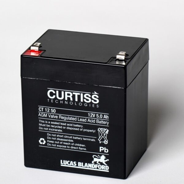 Batería Curtiss 12 V 5AH/HR T1