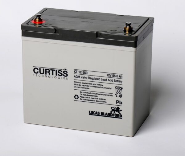 Baterias Curtiss 12 V 55AH/HR T6