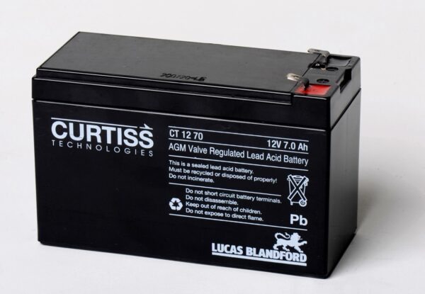 Batería Curtiss 12 V7AH/HR T2
