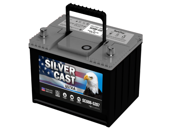Batería Ultra 60Amp 520 CCA C/Pestaña