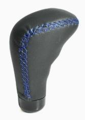 PERILLA DE CAMBIO NEGRO C/LINEA AZUL