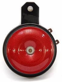 BOCINA DE PLATILLO 12V ROJA