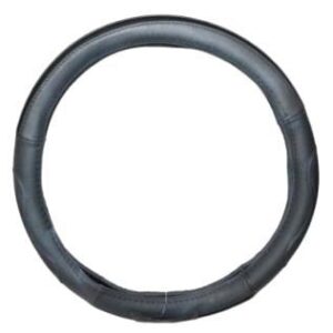 CUBRE VOLANTE CUERO NEGRO TALLA M (38CM)