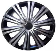 TAPA DE RUEDA 14" GRIS/NEGRO GUNMETAL