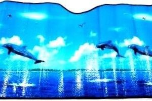 (SFY)(71X41X60) TAPASOL DELFINES 145X70CM