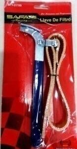 LLAVE SACA FILTRO DE ACEITE (CINTA DE GOMA)