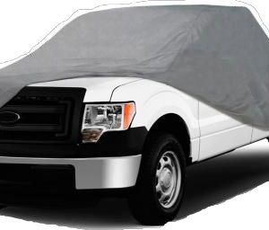 CUBRE CAMIONETA XL IMPERMEABLE GRIS 250G (625X203X157CM)