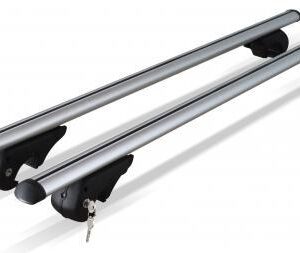 BARRA SOBRE BARRA MATERIAL ALUMINIO COLOR SILVER MIDE 130CM CON LLAVE